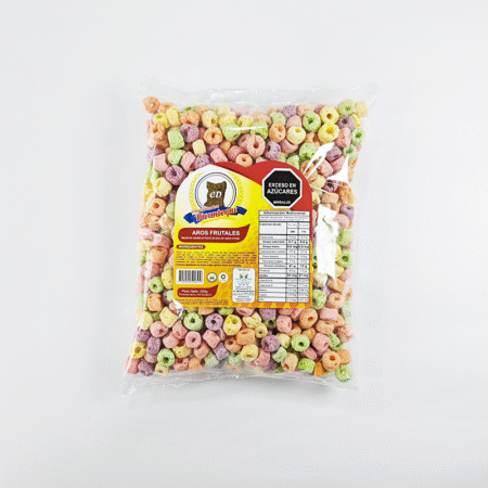 Aros frutales x250g