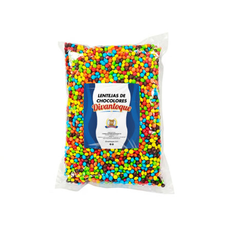 Lentejas de Chocolate y Colores x1000g