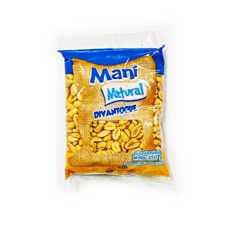 Maní Natural Divantoque x250g