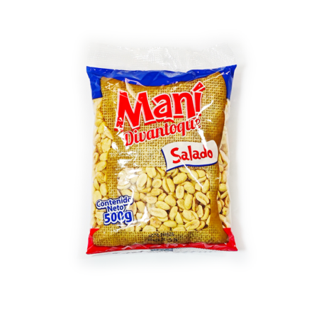 Maní Salado Divantoque x500g