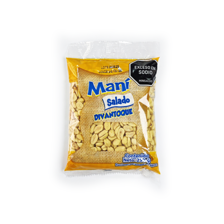 Maní salado x250g